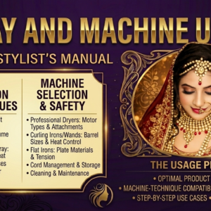 Hairstyling Spray And Machine Uses